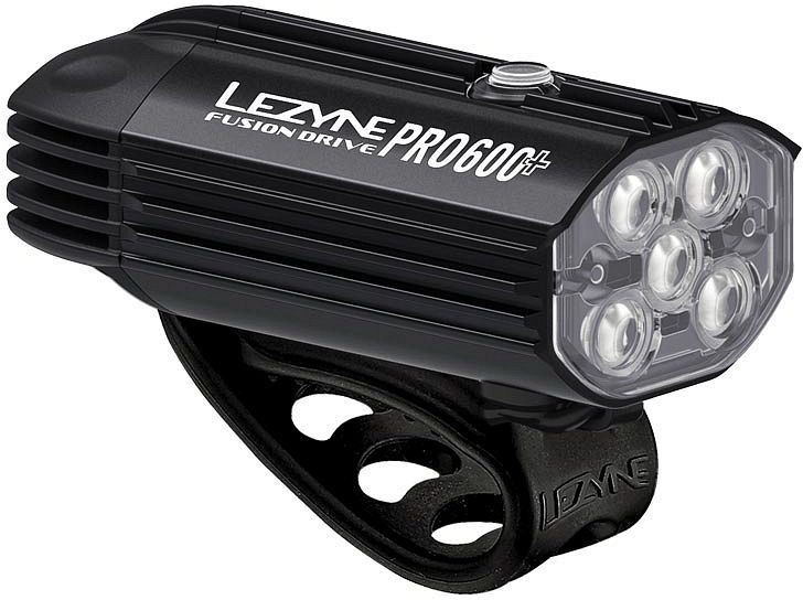 Lezyne Fusion Drive Pro 600+ Front Satin Black