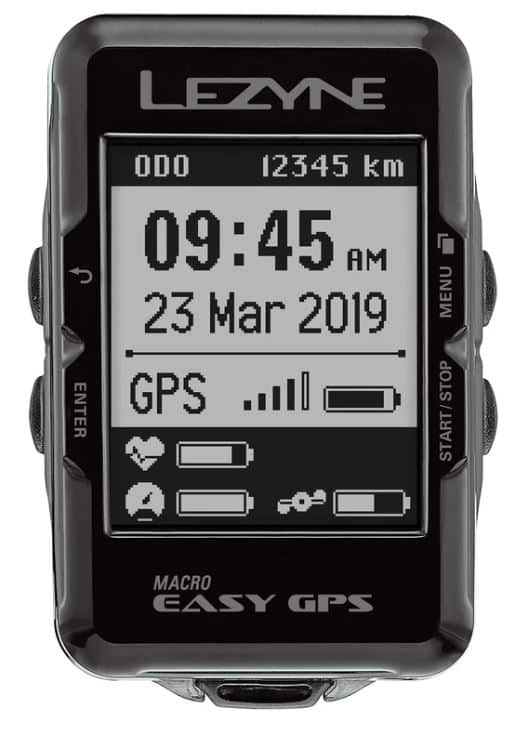 Lezyne Macro Easy GPS Black