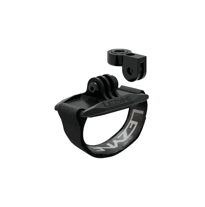 Lezyne Helmet Mount LED CM - Go Pro Black Black OneSize