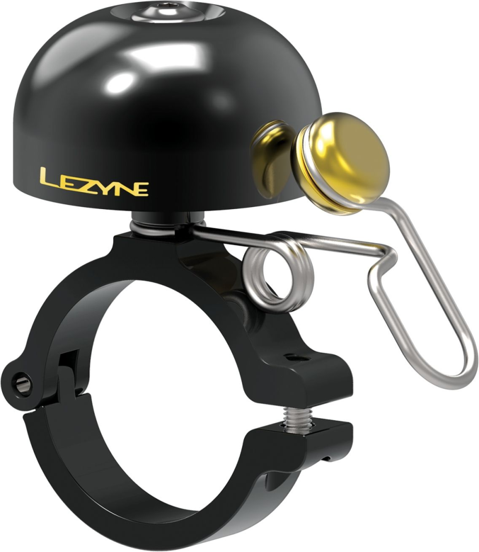 Lezyne Classic Brass Bell HM Black/Black BLACK/BLACK OneSize