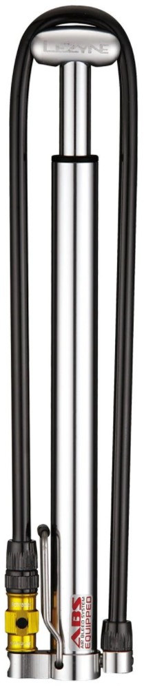 Lezyne Micro Floor Drive HP Silver/Hi Gloss