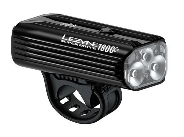 LEZYNE SUPER DRIVE 1800+ SMART FRONT BLACK - Lezynestore.nl