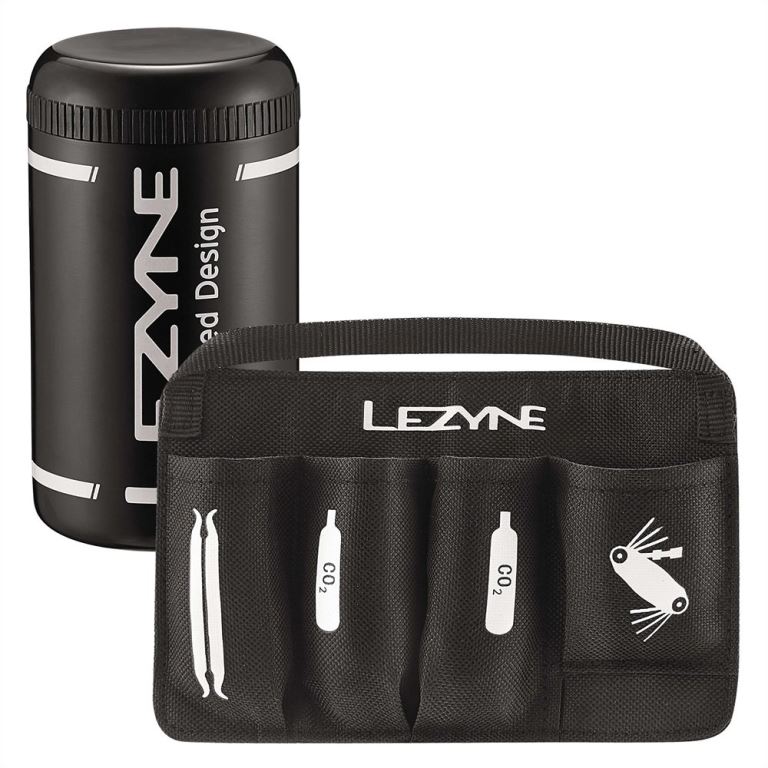 Lezyne Flow Caddy 500ml With Organizer Black Black OneSize