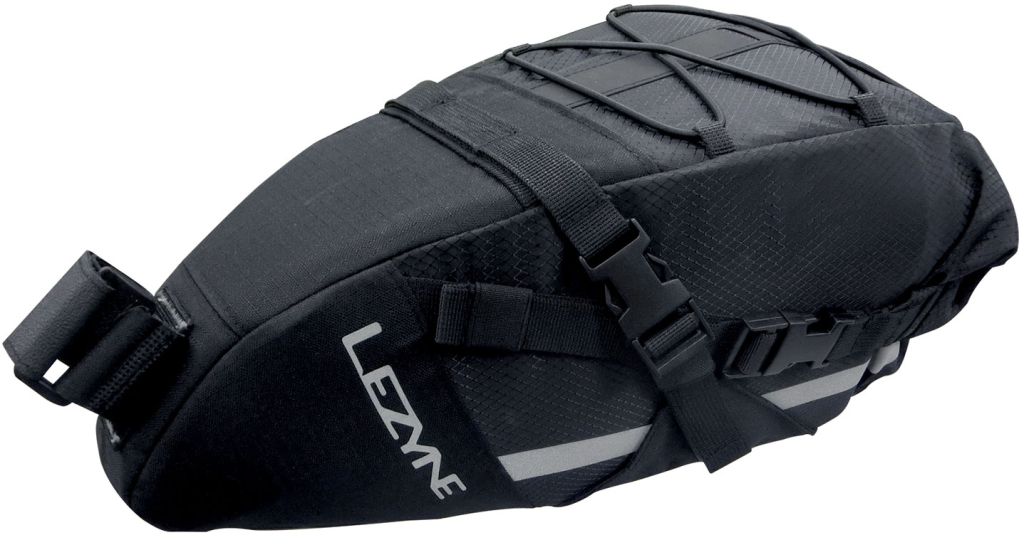 Lezyne XL Caddy Seat Bag Strap 7.5L Black BLACK/BLACK OneSize