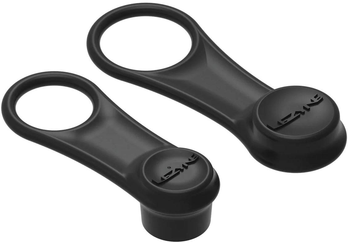 LEZYNE MINI PUMP END CAPS (2 PCS.) Black OneSize
