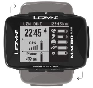LEZYNE MACRO PLUS GPS BLACK